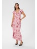 Kaffe Kleid KAsadie Regular fit in Dusty Pink/Red Flowers