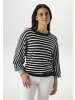 Aniston SELECTED Strickpullover in schwarz-weiß