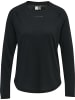 Hummel Hummel T-Shirt Hmlmt Yoga Damen Atmungsaktiv Leichte Design in BLACK