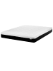 Beliani Matratze TREASURE in Weiß/Schwarz - (W) 160 x (H) 25 x (L) 200 cm