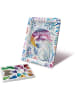 Lansay COLLECTION SEQUINS Delfin Paillettenbild Bastelset 7+ Glitzermosaik