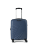 benzi 5808 4 Rollen Kabinentrolley 55 cm mit Dehnfalte blau