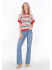IZIA Women Sweater in fiery red