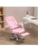 Vinsetto Bürostuhl-65L x 68B x 107-116H cm-Rosa