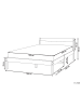 Beliani Doppelbett MADONE in Braun - (W) 185 x (H) 65 x (L) 205 cm