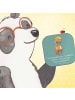 Mr. & Mrs. Panda Untersetzer Tasse Bauingenieur Kaffee mit Spruch in Meeresbrise
