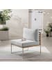 home24 Loungesessel TEAKLINE in Hellgrau