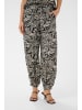 Kaffe Casual Hose KAbella Casual fit in Black Chalk Paisley