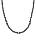 KUZZOI Halskette 925 Sterling Silber Boho in Schwarz