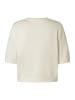 More & More kurze, edel bestickte Strickjacke in offwhite