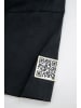 Coccodrillo T-Shirt mit kurzen Ärmeln in schwarz