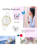 Girl Only Armbanduhr-Analog weiß mittel (ca. 34mm) Girl Only Mademoiselle