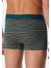 Schiesser Retro Short / Pant 95/5 Cotton in Petrol / schwarz