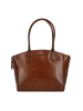 The Bridge Costanza Schultertasche Leder 30.5 cm in marrone