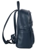 Samantha Look Rucksack echt Leder in blau