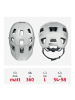 ABUS Fahrradhelm MoDrop in polar white