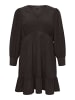 Vero Moda Kleid mit Schößchen in Chocolate Torte