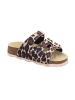 superfit Tieffußbett Pantolette FUSSBETTPANTOFFEL in Beige/Mehrfarbig