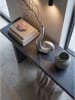 KADIMA DESIGN Metallvase organisch, massives Aluminium, handgefertigt, Modern in Silber