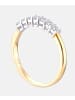 Diamant L'éternel Eternity-Ring aus 375 Gelbgold mit Diamant