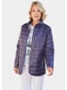 GOLDNER Leichte Steppjacke mit vielen Details in marine