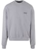 Mister Tee Mister Tee Upscale Core EMB Oversize Crewneck in heathergrey