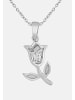Diamant Exquis Halskette aus 375 Weißgold mit Diamant