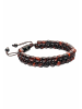 GT COLLECTION Armband Double-Bead in red