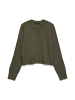 Vero Moda VMMACY LS O-NECK CARDIGAN in Grape Leaf
