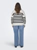 ONLY Carmakoma Strickpullover in Cloud Dancer 1