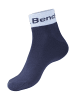 Bench Kurzsocken in blau, dunkel jeans meliert, hell jeans meliert