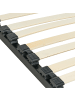 Beliani Freistehender Lattenrost COMBOURG in Schwarz - (W) 90 x (H) 18 x (L) 200 cm