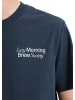 Marc O'Polo DENIM T-Shirt relaxed in Navy Teal