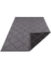 Teppich Boss In- & Outdoor Wendeteppich Corsica Schwarz Anthrazit