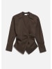 comma Bluse in 8940_dunkelbraun