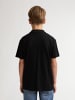 Petrol Industries Piqué-Poloshirt Cataviña in Schwarz