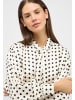 Eterna Bluse OVERSIZE FIT in weiß/schwarz