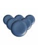 Ritzenhoff & Breker 6er Set Dessertteller Kitwe in ø 20 cm in Blau