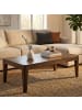 FineBuy Couchtisch in Braun / Mango / 120x60x40