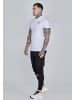 SikSilk T-Shirt Tech in White