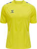 Hummel Hummel T-Shirt Hmlcore Multisport Unisex Erwachsene Feuchtigkeitsabsorbierenden in BLAZING YELLOW/TRUE BLUE