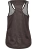 Hummel Top "Court Aop Light Weight Tanktop W" in Braun
