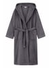Hessnatur Langer Bademantel Relaxed in anthrazit