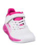 Kempa Hallen-Sport-Schuhe Kourtfly Kids in weiß/pink