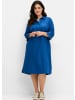 sheego Blusenkleid in blaubeere