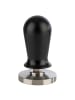 Buddy's Bar Tamper mit Matte in Schwarz, Maße: 5,8x5,8x10 cm