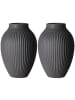 Ritzenhoff & Breker 2er Set Vasen Alsta in 27,5 cm in Grau