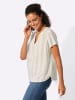 WITT WEIDEN Kurzarm-Bluse in sand-weiß