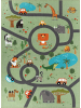the carpet Kinderteppich Happy Life D in Grün