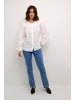 Kaffe Langarm-Bluse KAfreya Regular fit in Chalk